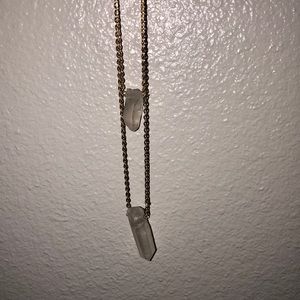 Altar’d state quartz necklace